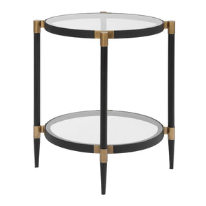 Chadid Side Table - perfect for holding drinks, lamps, and other essentials | Image 4 | InSTYLE Home & Rugs
