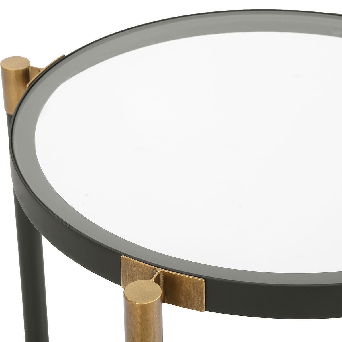 Chadid Side Table - perfect for holding drinks, lamps, and other essentials | Image 6 | InSTYLE Home & Rugs