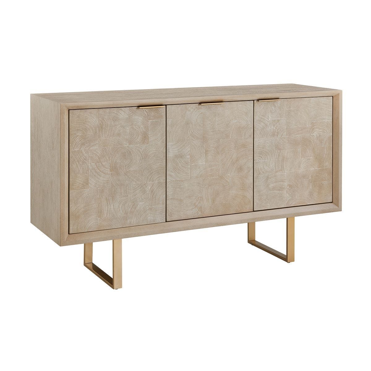 Maeva 3 Door Cabinet - stylish cabinet for modern spaces | Image 5 | InSTYLE Home & Rugs