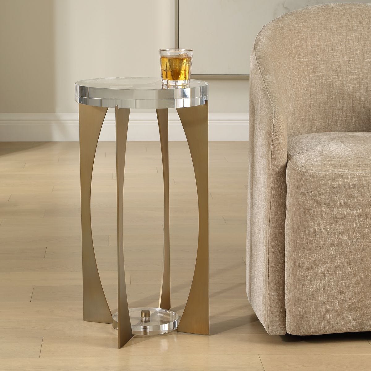 Kolkata Accent Table - small accent table with storage for a clutter-free space | Image 3 | InSTYLE Home & Rugs