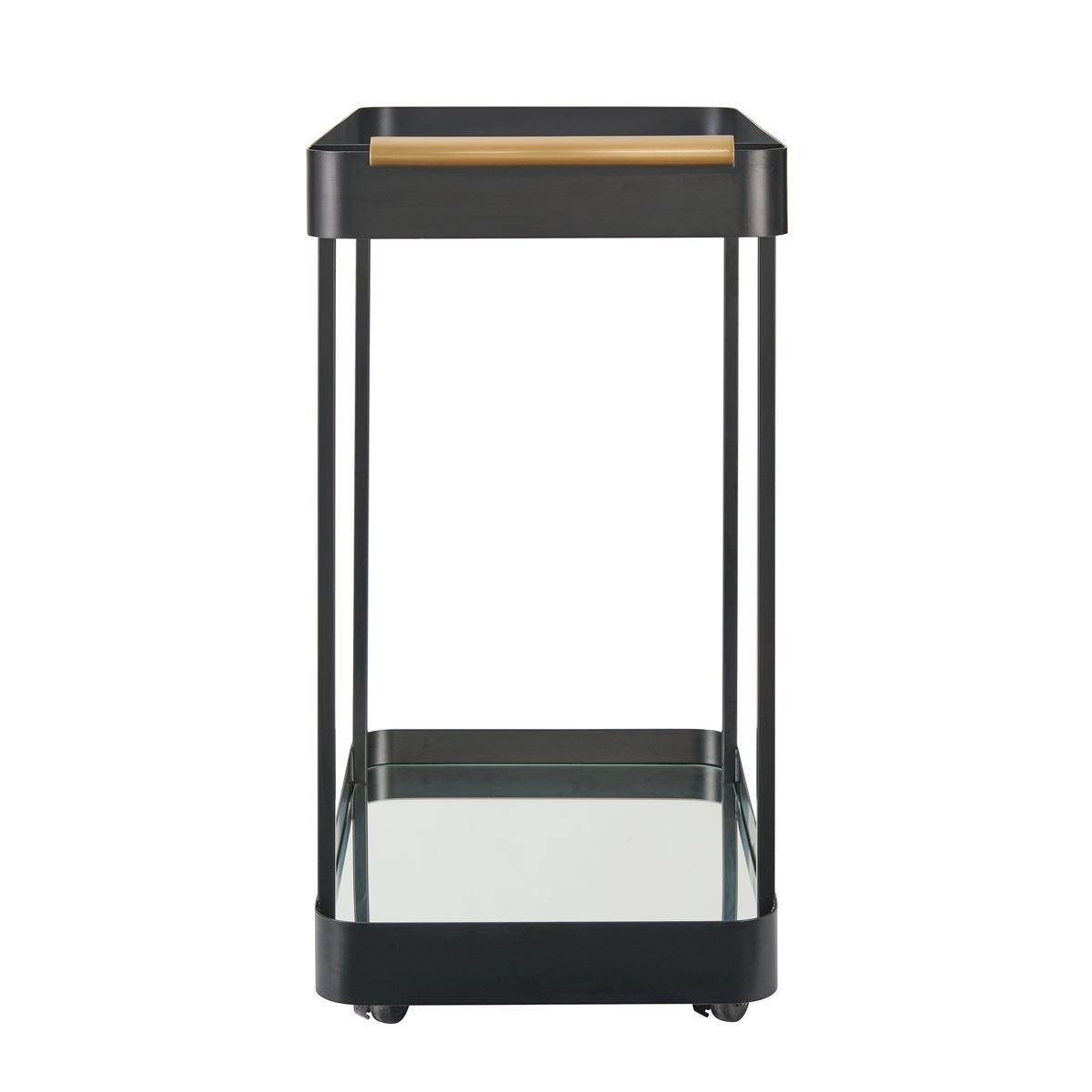 Vesper Bar Cart - elegant bar cart for hosting stylish cocktail parties | Image 6 | InSTYLE Home & Rugs
