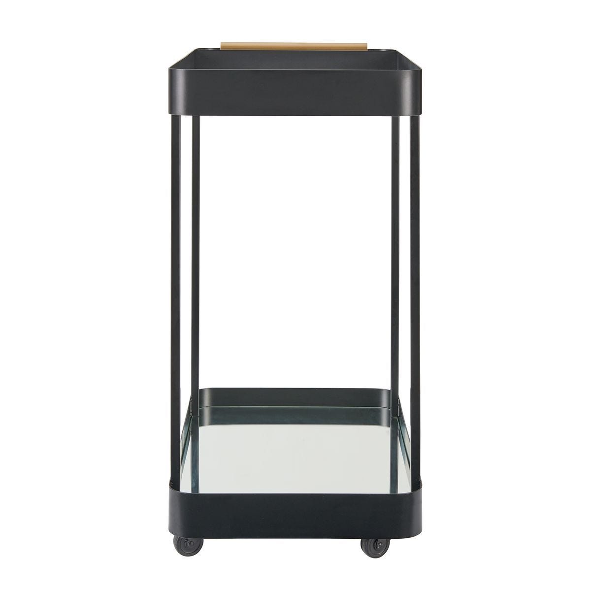 Vesper Bar Cart - elegant bar cart for hosting stylish cocktail parties | Image 7 | InSTYLE Home & Rugs