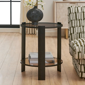 Hanson Side Table - perfect for holding drinks, lamps, and other essentials | Image 3 | InSTYLE Home & Rugs