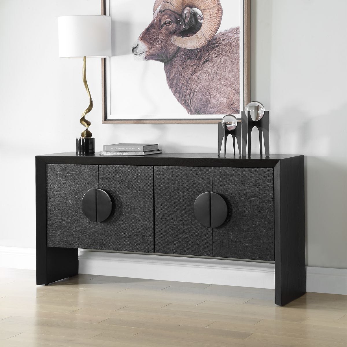 Williams 4 Door Cabinet - elegant cabinet for any room | Image 3 | InSTYLE Home & Rugs