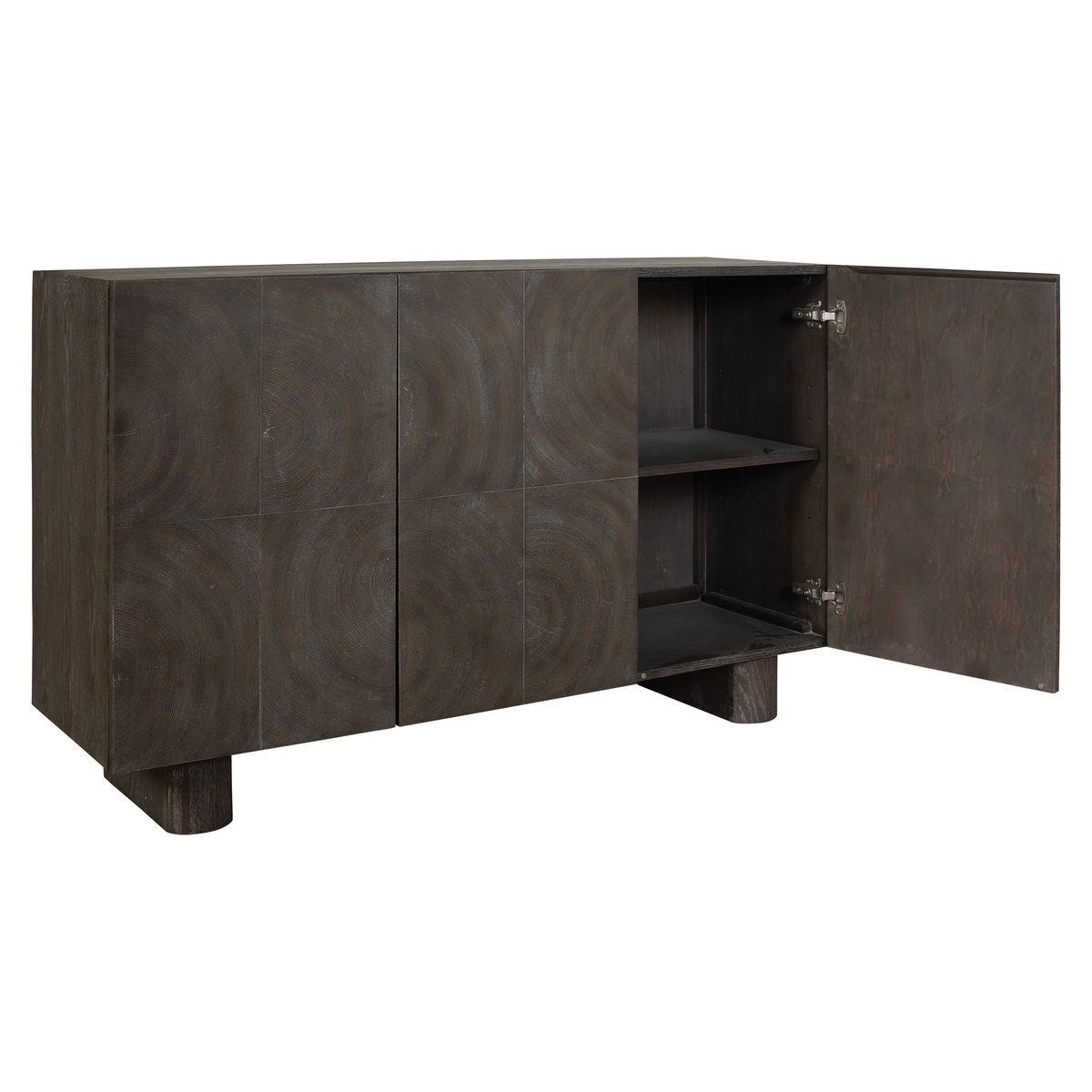Phineas 3 Door Cabinet - stylish cabinet for modern spaces | Image 5 | InSTYLE Home & Rugs