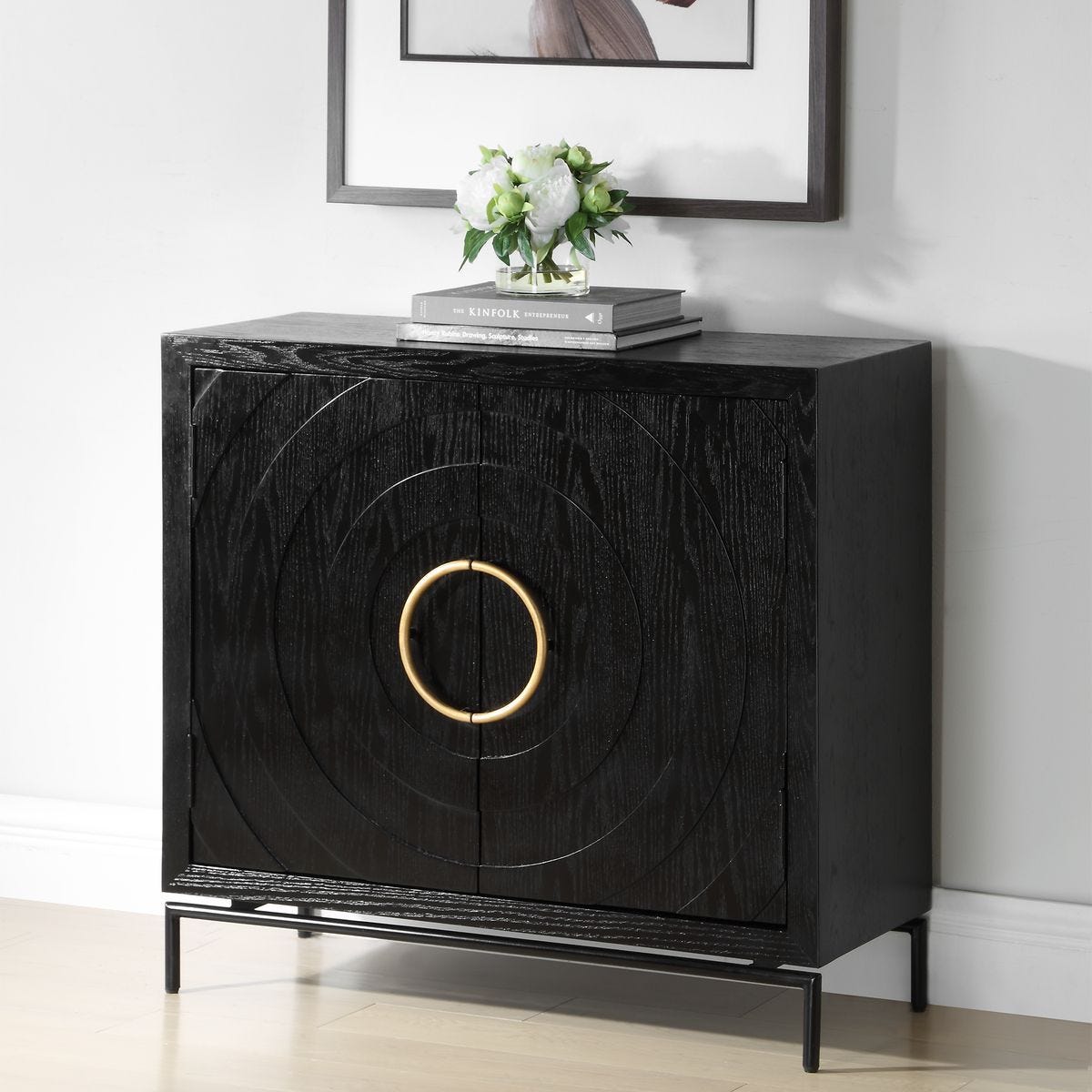 Briseis 2 Door Cabinet - stylish cabinet for modern spaces | Image 5 | InSTYLE Home & Rugs