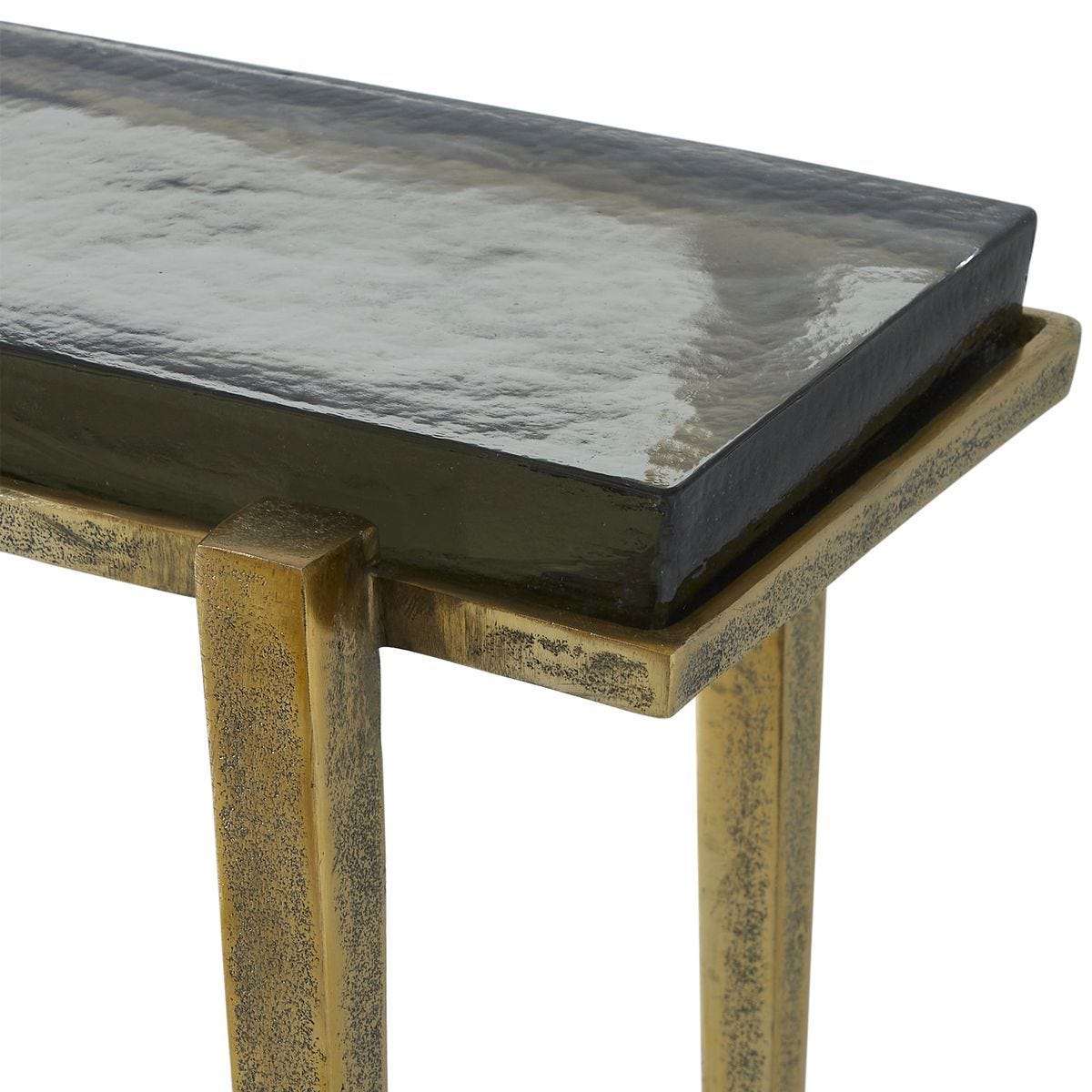Preston Accent Table, Rectangular - chic accent table for contemporary home interiors | Image 5 | InSTYLE Home & Rugs