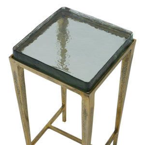 Preston Accent Table, Square - chic accent table for contemporary home interiors | Image 3 | InSTYLE Home & Rugs