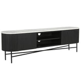 Reyna Media Cabinet, 71" - versatile media cabinet with doors to hide cables and clutter | Image 1 | InSTYLE Home & Rugs