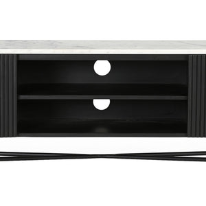 Reyna Media Cabinet, 71" - versatile media cabinet with doors to hide cables and clutter | Image 5 | InSTYLE Home & Rugs