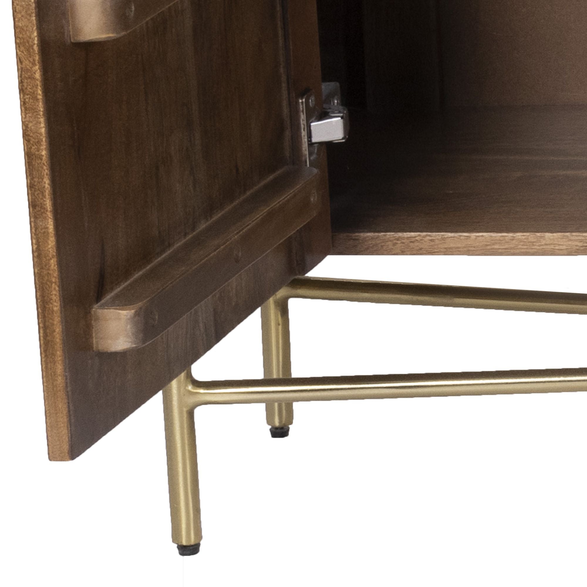 Reyna Media Cabinet, 71" - versatile media cabinet with doors to hide cables and clutter | Image 15 | InSTYLE Home & Rugs