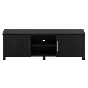 Camden Media Cabinet - media cabinet with ample storage for dvds, blu-rays, and electronics | Image 6 | InSTYLE Home & Rugs