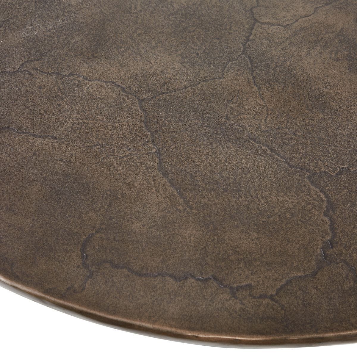 Madrone Indoor-Outdoor Bistro Table, Golden Dark Bronze - slim tables for entryways | Image 3 | InSTYLE Home & Rugs