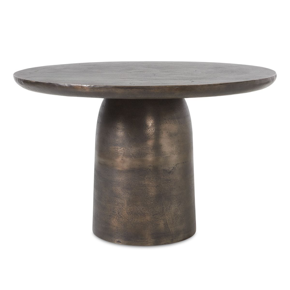 Madrone Indoor-Outdoor Bistro Table, Golden Dark Bronze - slim tables for entryways | Image 2 | InSTYLE Home & Rugs