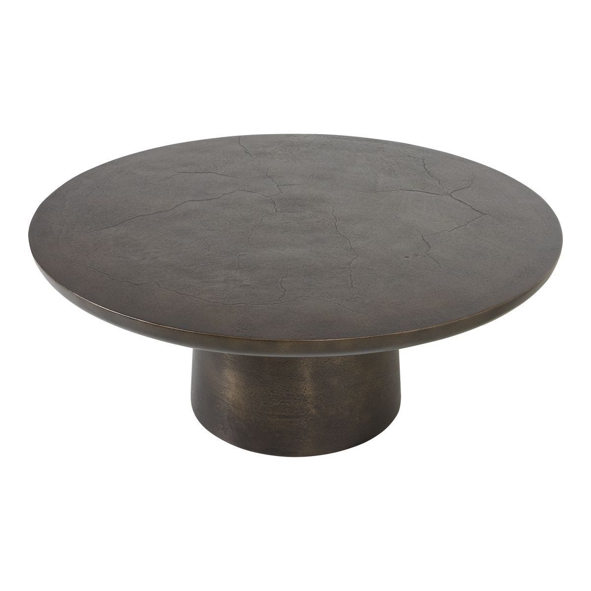 Madrone Indoor-Outdoor Coffee Table, Golden Dark Bronze - modern design for any room | Image 3 | InSTYLE Home & Rugs