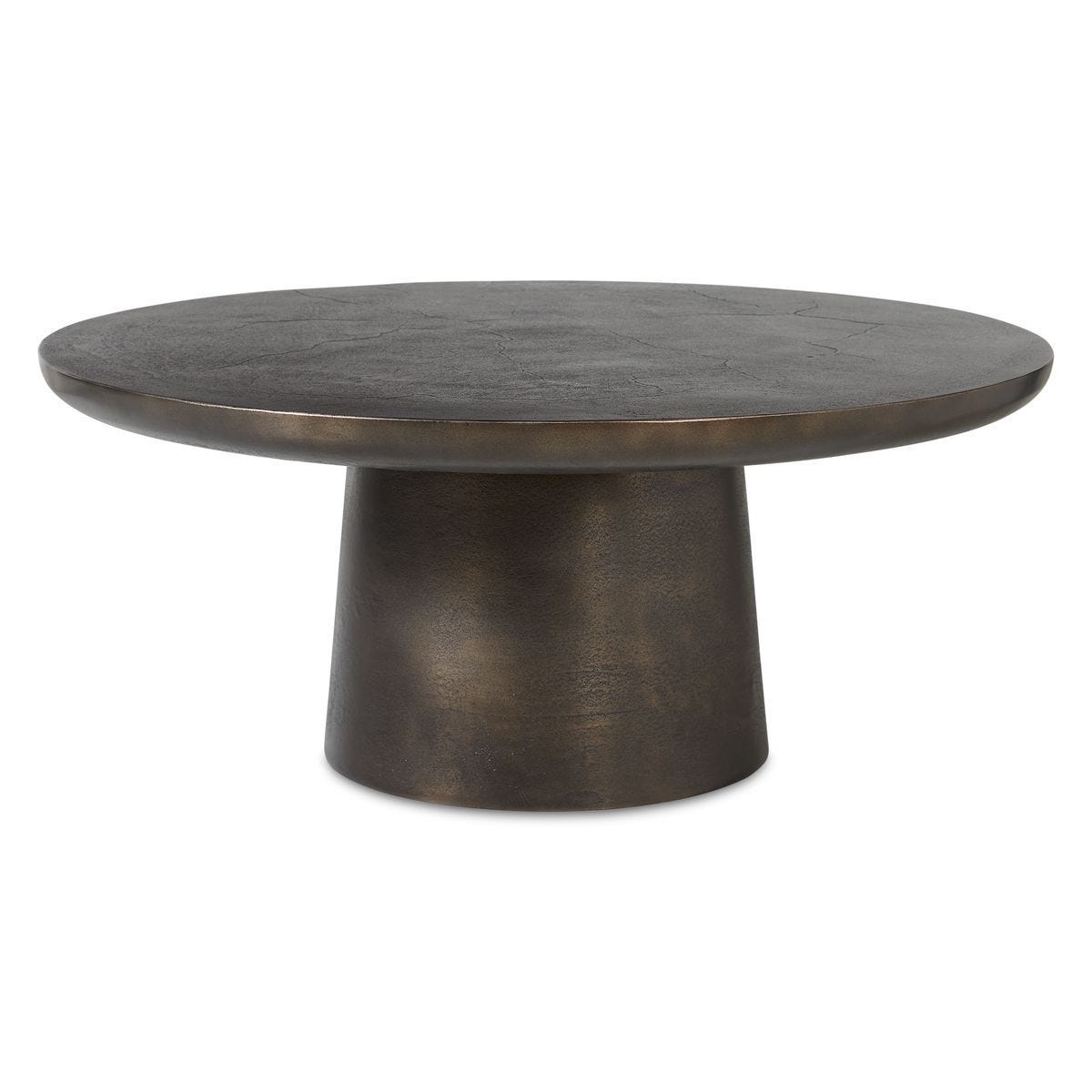 Madrone Indoor-Outdoor Coffee Table, Golden Dark Bronze - modern design for any room | Image 2 | InSTYLE Home & Rugs