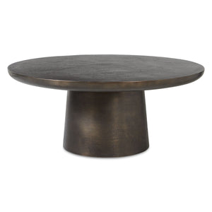 Madrone Indoor-Outdoor Coffee Table, Golden Dark Bronze - modern design for any room | Image 2 | InSTYLE Home & Rugs