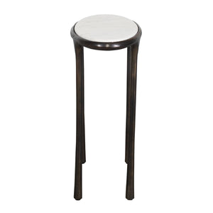 Ata Accent Table, Dark Bronze - functional accent table with unique design for any room | Image 3 | InSTYLE Home & Rugs