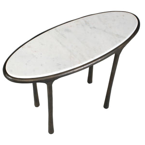 Ata Accent Table, Dark Bronze - functional accent table with unique design for any room | Image 4 | InSTYLE Home & Rugs