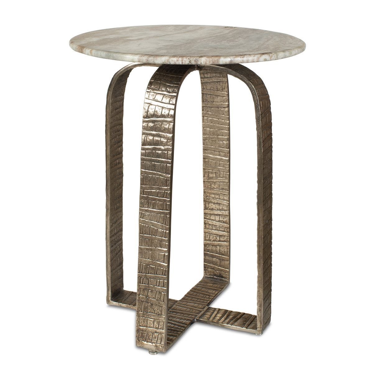 Warner Indoor-Outdoor Side Table - chic and functional side table for your living room | Image 2 | InSTYLE Home & Rugs