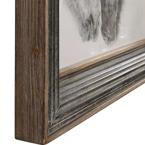 Custom Black and White Horses Framed Print - timeless artwork that brings character to any space | Image 4 | InSTYLE Home & Rugs