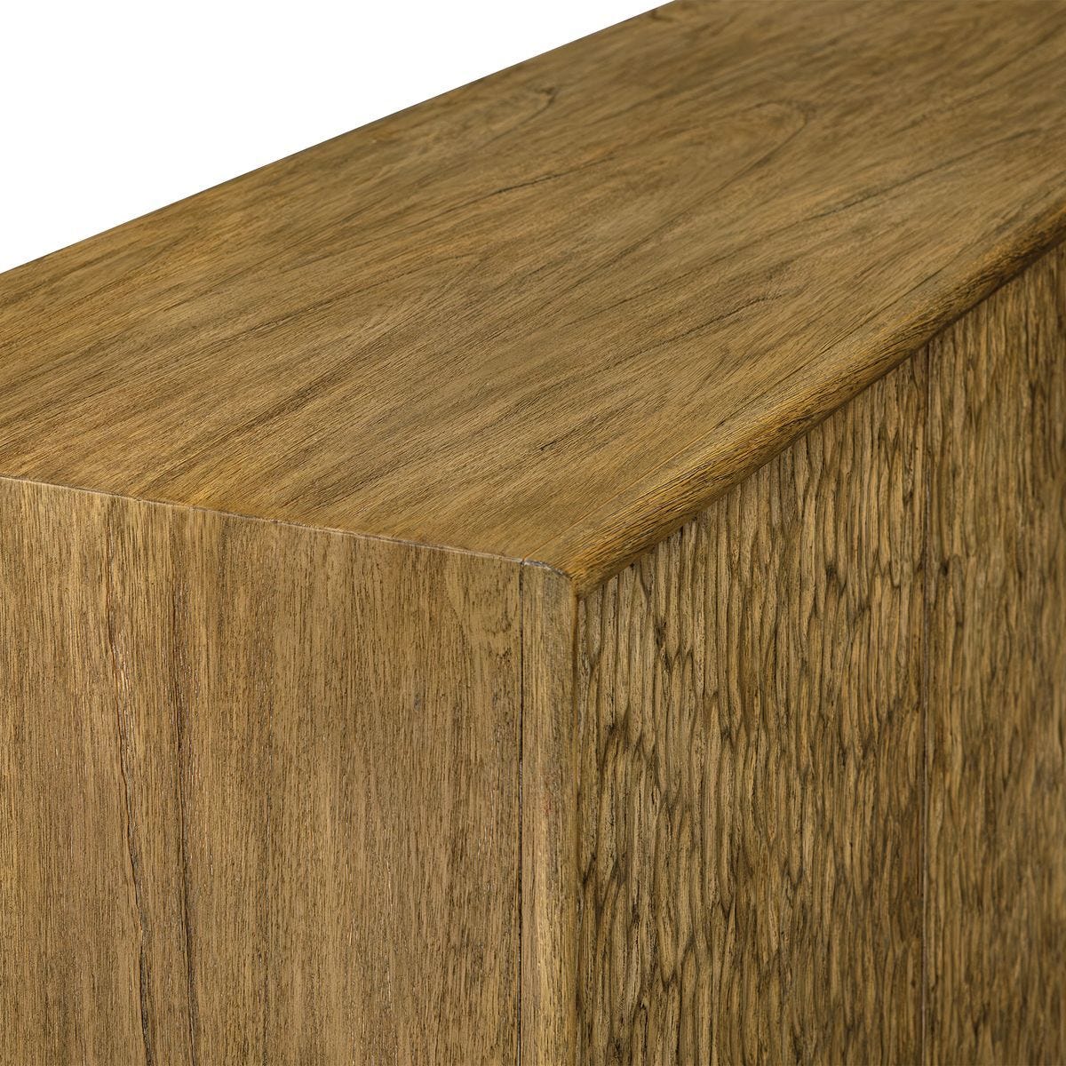 Stevenson 4 Door Cabinet, Natural - perfect for storage and display | Image 6 | InSTYLE Home & Rugs