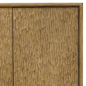 Stevenson 4 Door Cabinet, Natural - perfect for storage and display | Image 7 | InSTYLE Home & Rugs