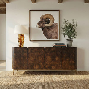 Melbourne 4 Door Cabinet - elegant cabinet for any room | Image 1 | InSTYLE Home & Rugs