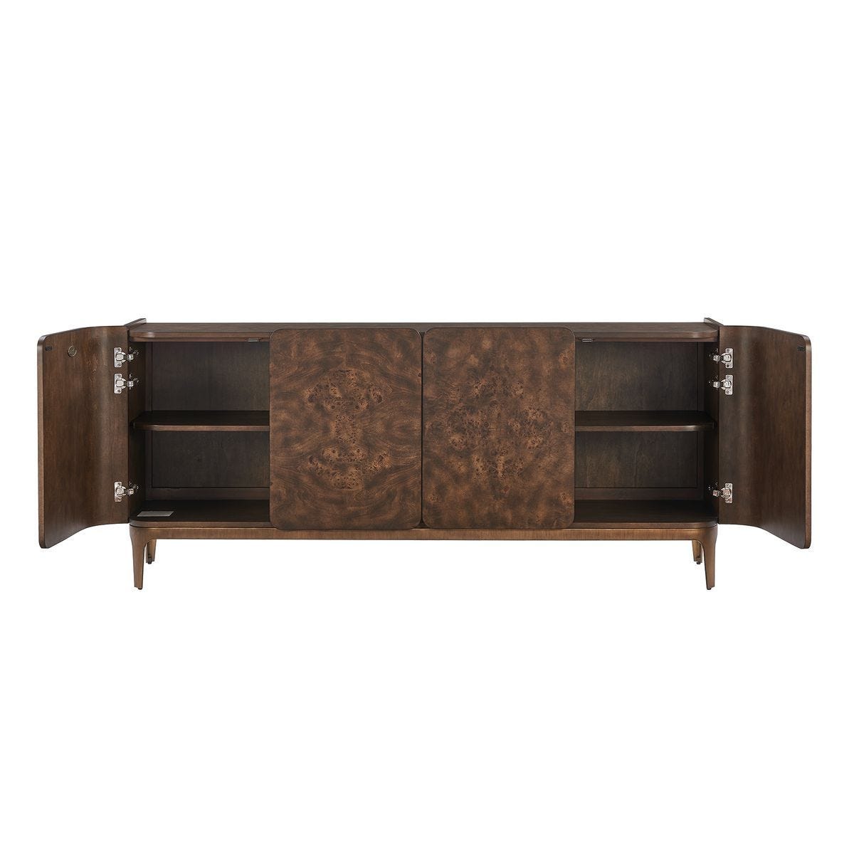 Melbourne 4 Door Cabinet - elegant cabinet for any room | Image 7 | InSTYLE Home & Rugs