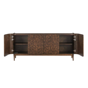 Melbourne 4 Door Cabinet - elegant cabinet for any room | Image 7 | InSTYLE Home & Rugs