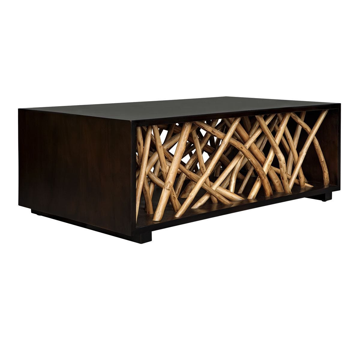 Teak Maze Coffee Table - functional centerpieces for homes | Image 3 | InSTYLE Home & Rugs