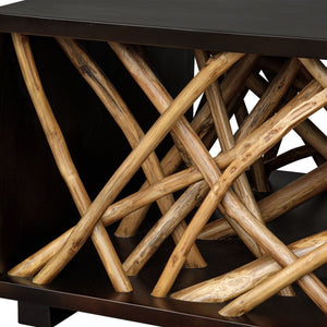 Teak Maze Coffee Table - functional centerpieces for homes | Image 6 | InSTYLE Home & Rugs