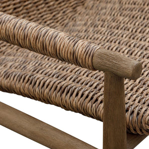 Sumba Outdoor Dining Chair, Golden Flax - comfortable dining experience | Image 12 | InSTYLE Home & Rugs