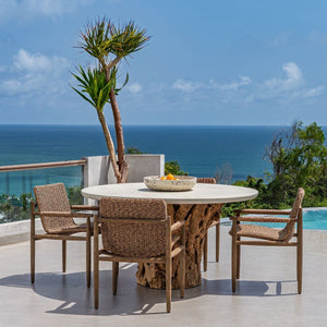 Stonewood Indoor-Outdoor Dining Table, 2 Cartons - elegant table for dining rooms | Image 6 | InSTYLE Home & Rugs