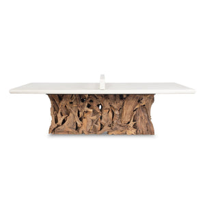 Stonewood Indoor-Outdoor Ping Pong Dining Table, 2 CARTONS - perfect for family meals | Image 2 | InSTYLE Home & Rugs