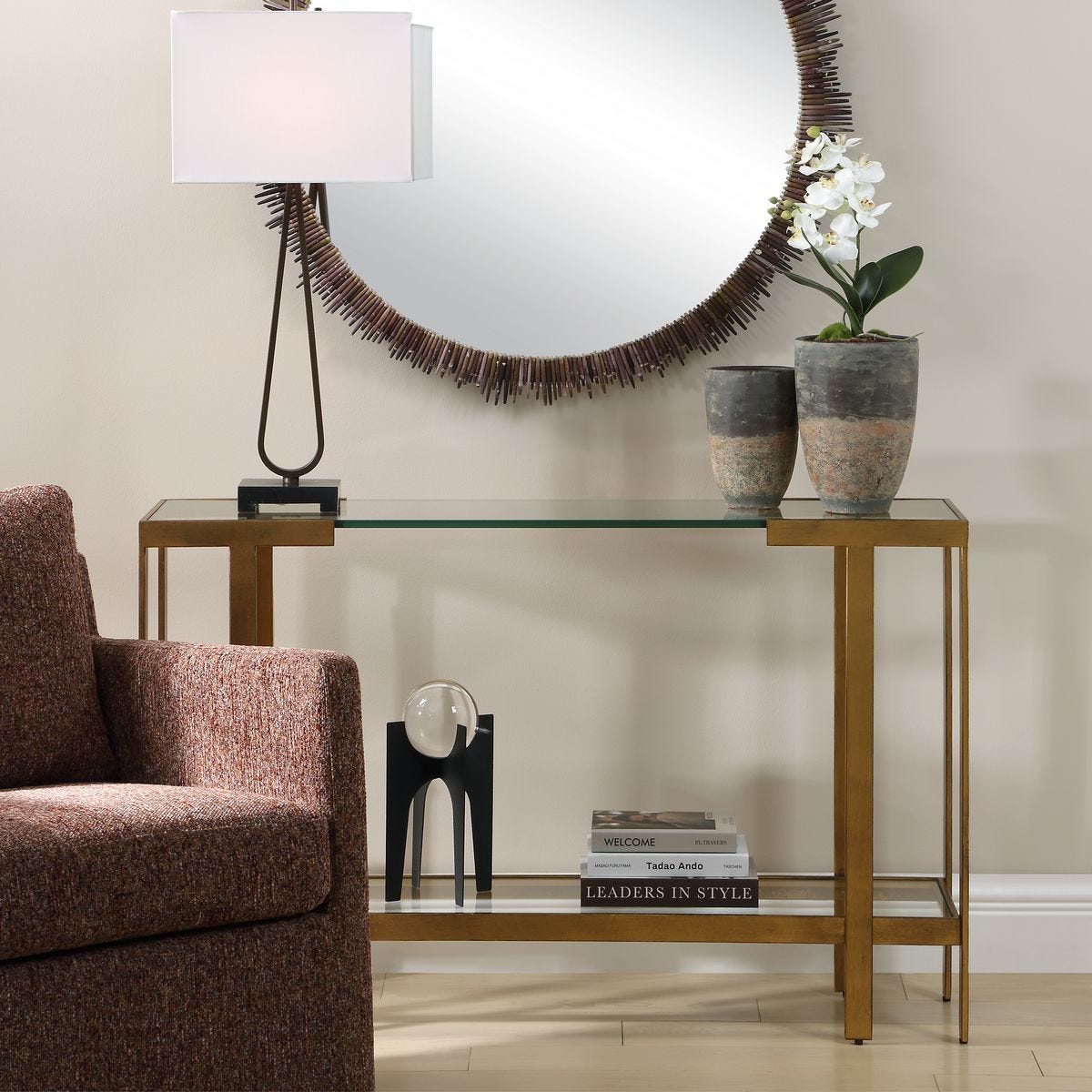 Kendrick Console Table - versatile console for stylish storage and display in any room | Image 6 | InSTYLE Home & Rugs