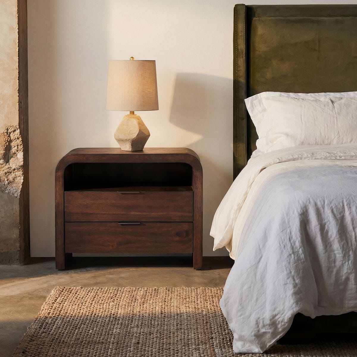 Decatur Side Table - perfect for holding drinks, lamps, and other essentials | Image 1 | InSTYLE Home & Rugs