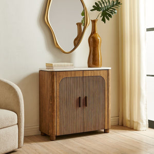 Mebarak 2 Door Cabinet - stylish cabinet for modern spaces | Image 3 | InSTYLE Home & Rugs