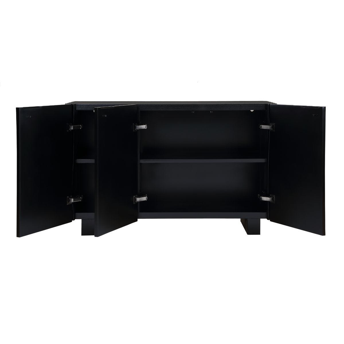 Mercado 3 Door Cabinet - perfect for storage and display | Image 10 | InSTYLE Home & Rugs