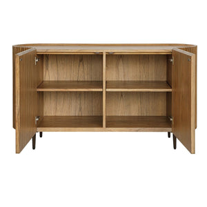 Reese 2 Door Cabinet - perfect for storage and display | Image 5 | InSTYLE Home & Rugs