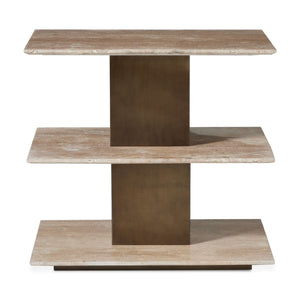 Travertini Accent Table - chic accent table for contemporary home interiors | Image 1 | InSTYLE Home & Rugs