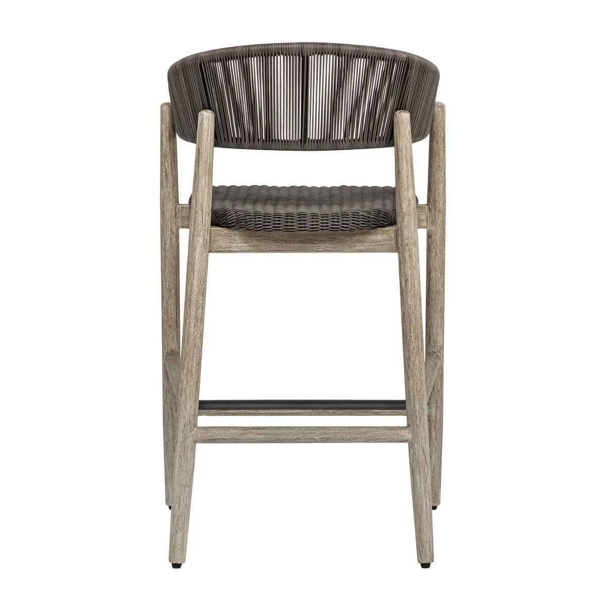 Dermott Outdoor Counter Stool - ergonomic design for comfort | Image 6 | InSTYLE Home & Rugs