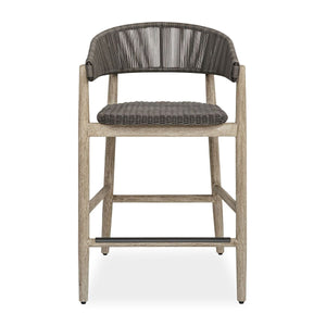 Dermott Outdoor Counter Stool - ergonomic design for comfort | Image 2 | InSTYLE Home & Rugs