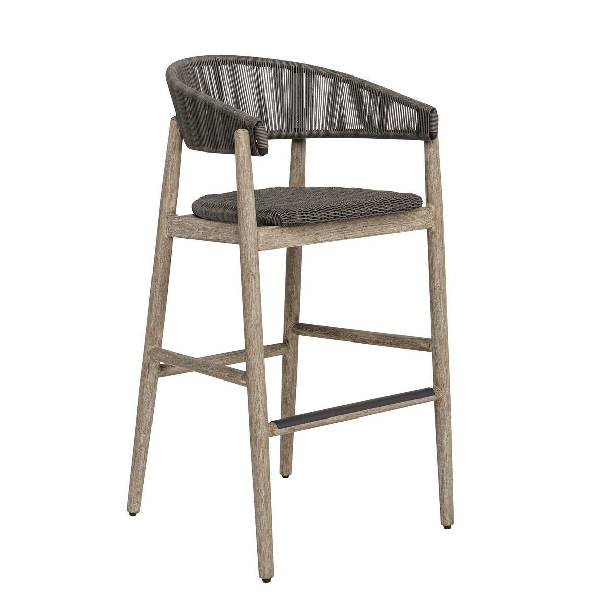Dermott Outdoor Bar Stool - comfortable bar stool with ergonomic design for long-lasting use | Image 4 | InSTYLE Home & Rugs