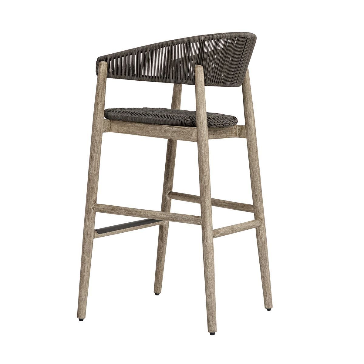 Dermott Outdoor Bar Stool - comfortable bar stool with ergonomic design for long-lasting use | Image 7 | InSTYLE Home & Rugs