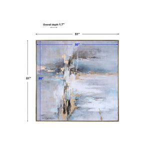 Road Less Traveled Hand Painted Canvas - timeless artwork that brings character to any space | Image 9 | InSTYLE Home & Rugs