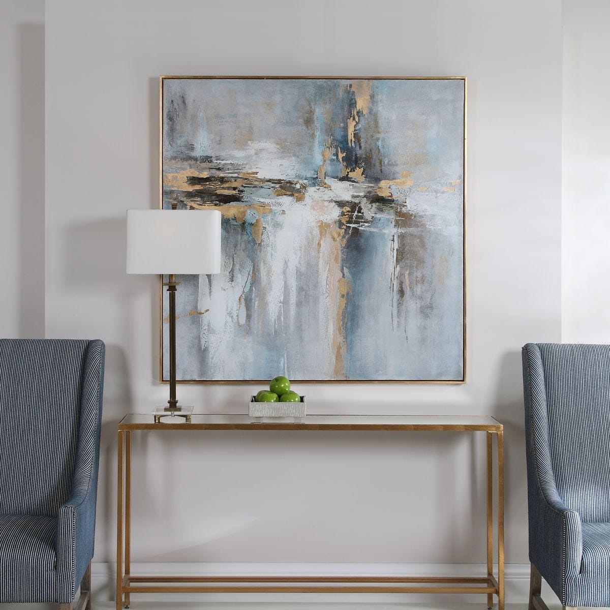 Road Less Traveled Hand Painted Canvas - timeless artwork that brings character to any space | Image 8 | InSTYLE Home & Rugs