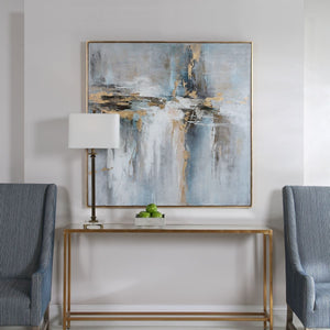 Road Less Traveled Hand Painted Canvas - timeless artwork that brings character to any space | Image 8 | InSTYLE Home & Rugs