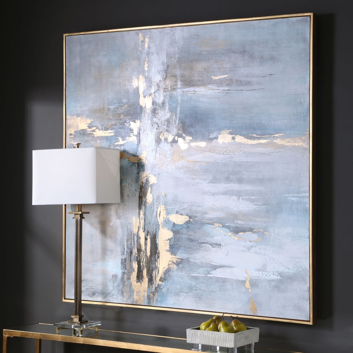Road Less Traveled Hand Painted Canvas - timeless artwork that brings character to any space | Image 3 | InSTYLE Home & Rugs
