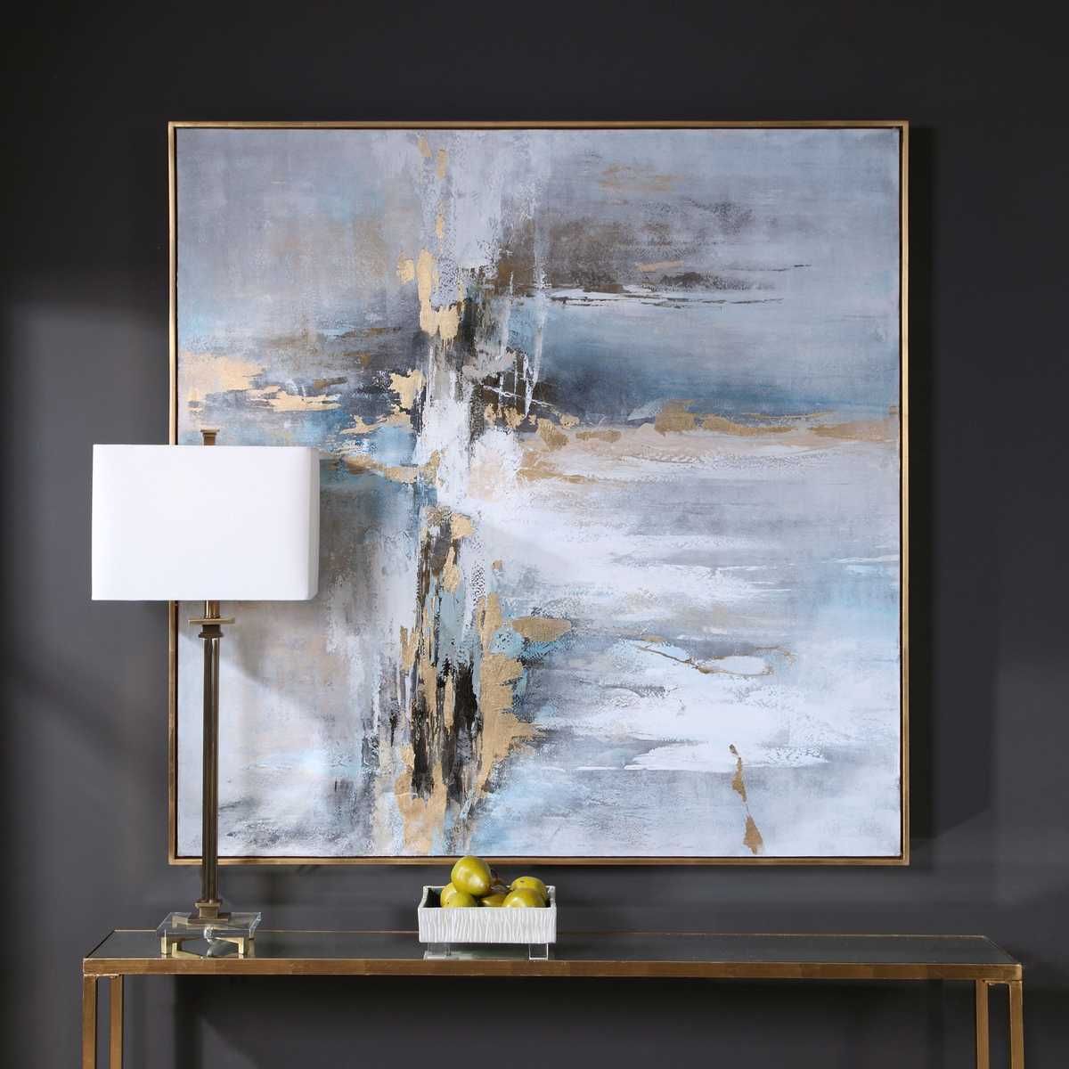 Road Less Traveled Hand Painted Canvas - timeless artwork that brings character to any space | Image 7 | InSTYLE Home & Rugs